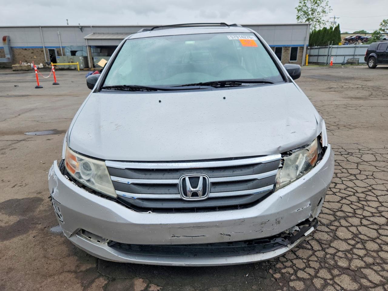 2013 Honda Odyssey Exl Silver vin: 5FNRL5H6XDB046723