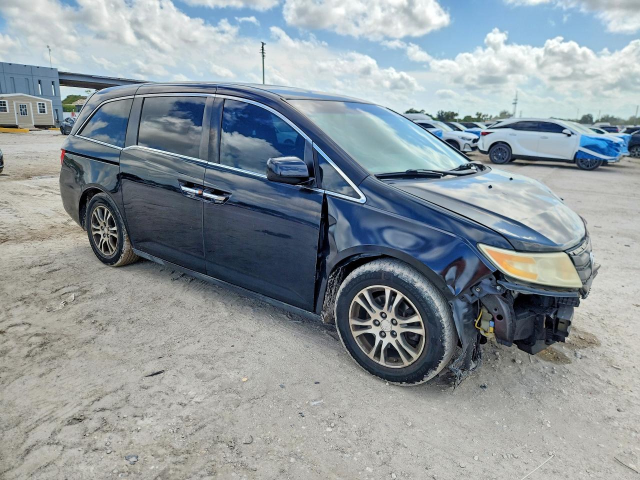 2013 Honda Odyssey Exl Black vin: 5FNRL5H6XDB052361