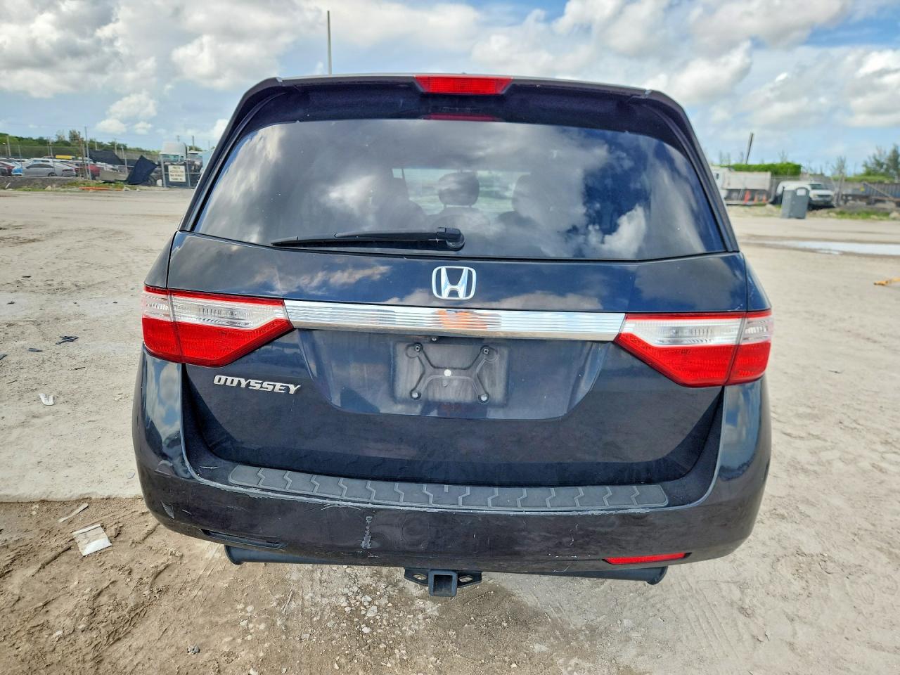 2013 Honda Odyssey Exl Black vin: 5FNRL5H6XDB052361