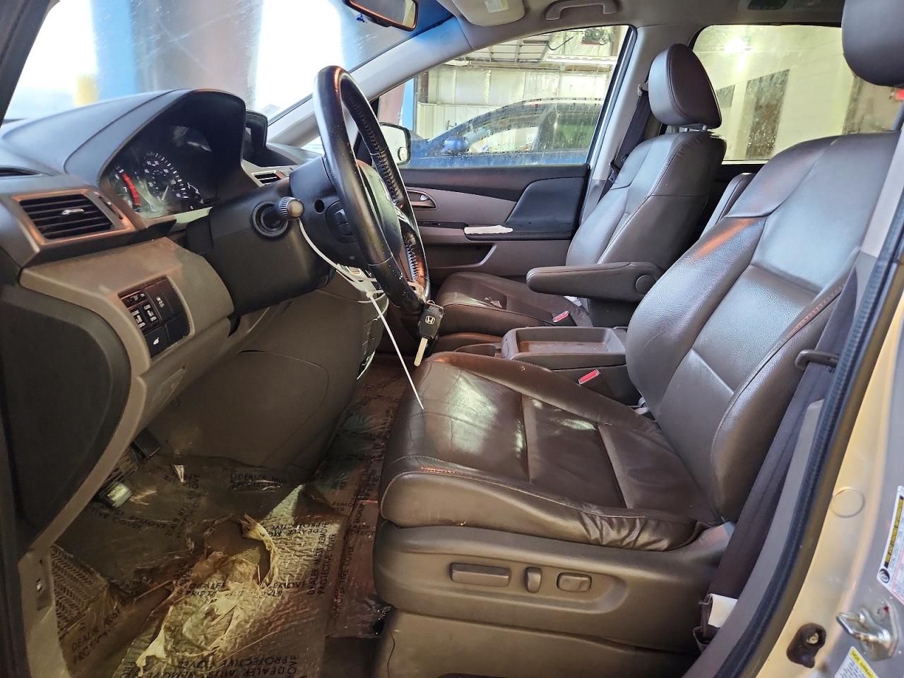 2013 Honda Odyssey Exl Gray vin: 5FNRL5H6XDB053588