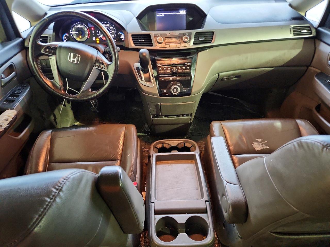2013 Honda Odyssey Exl Gray vin: 5FNRL5H6XDB053588