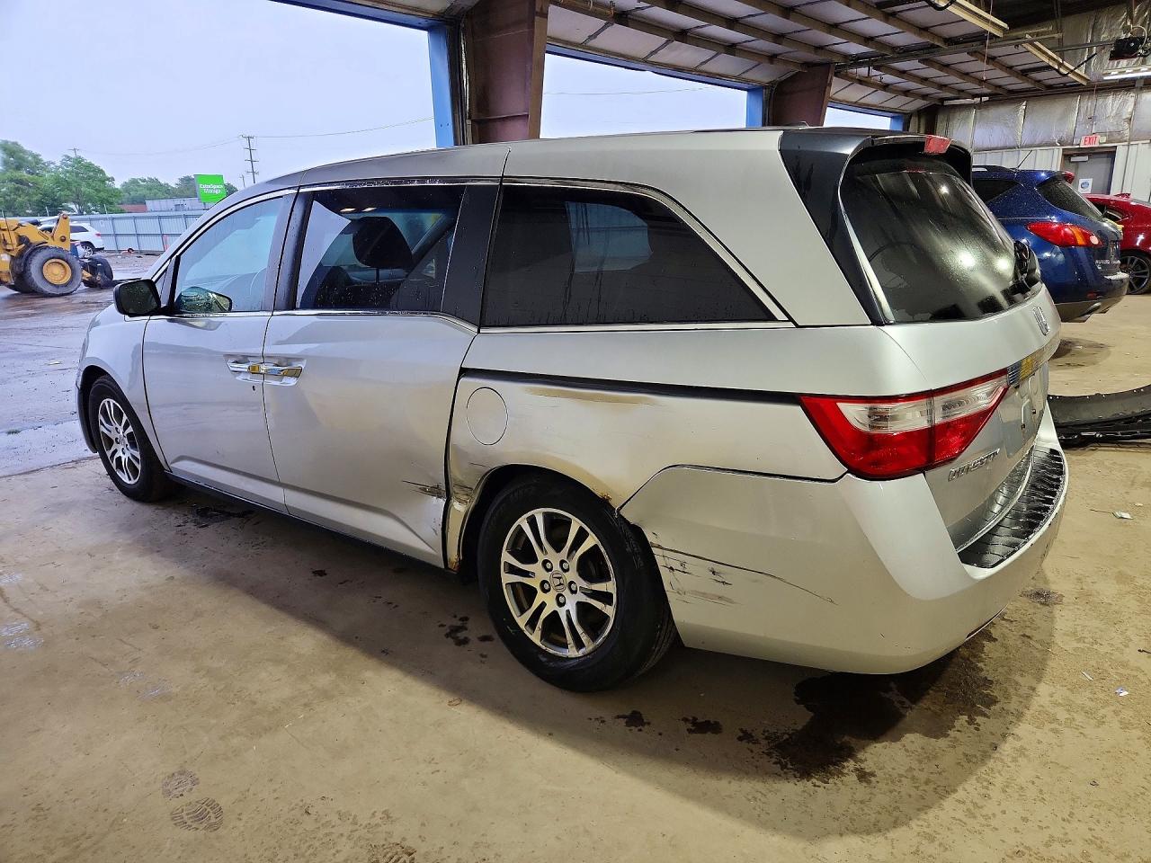 2013 Honda Odyssey Exl Gray vin: 5FNRL5H6XDB053588