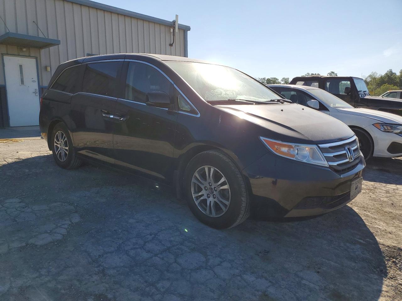 2013 Honda Odyssey Exl Black vin: 5FNRL5H6XDB060279