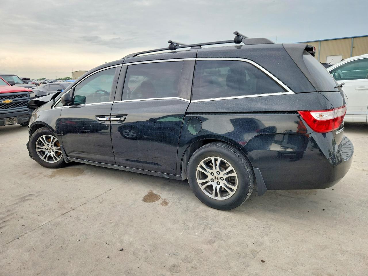 2013 Honda Odyssey Exl Черный vin: 5FNRL5H6XDB062243