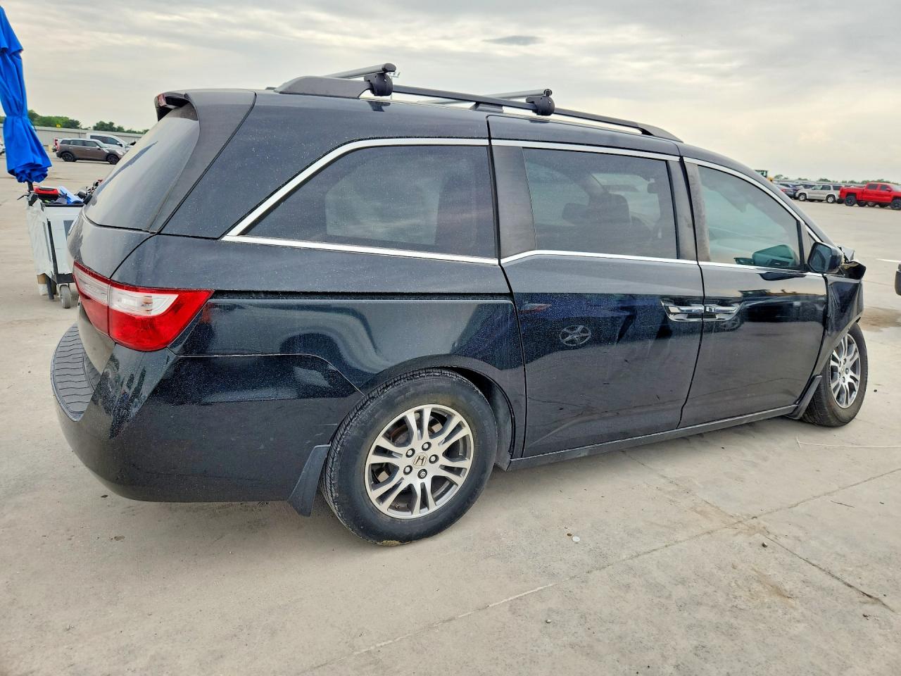 2013 Honda Odyssey Exl Черный vin: 5FNRL5H6XDB062243