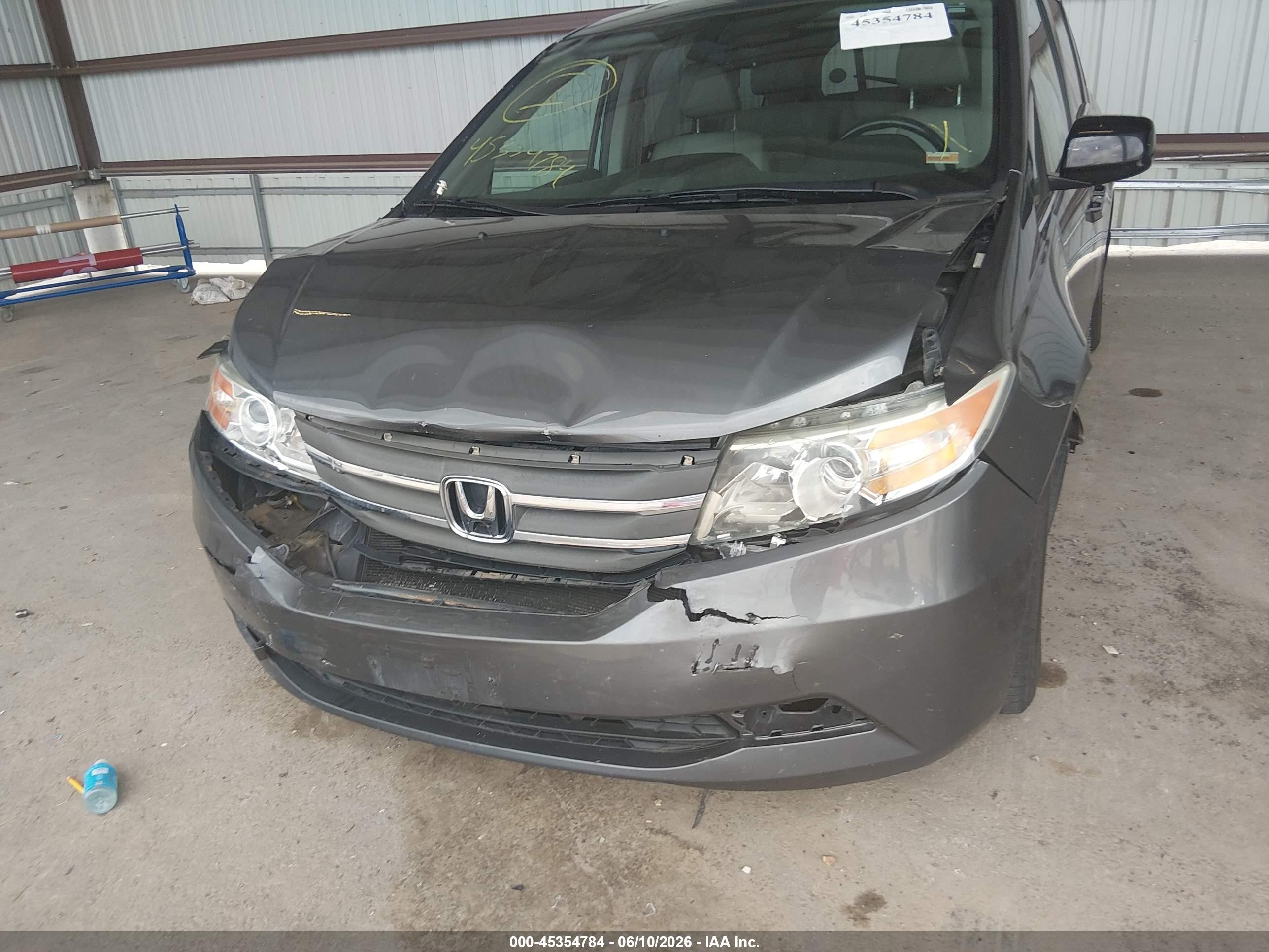 2013 Honda Odyssey Ex-l Black vin: 5FNRL5H6XDB063909