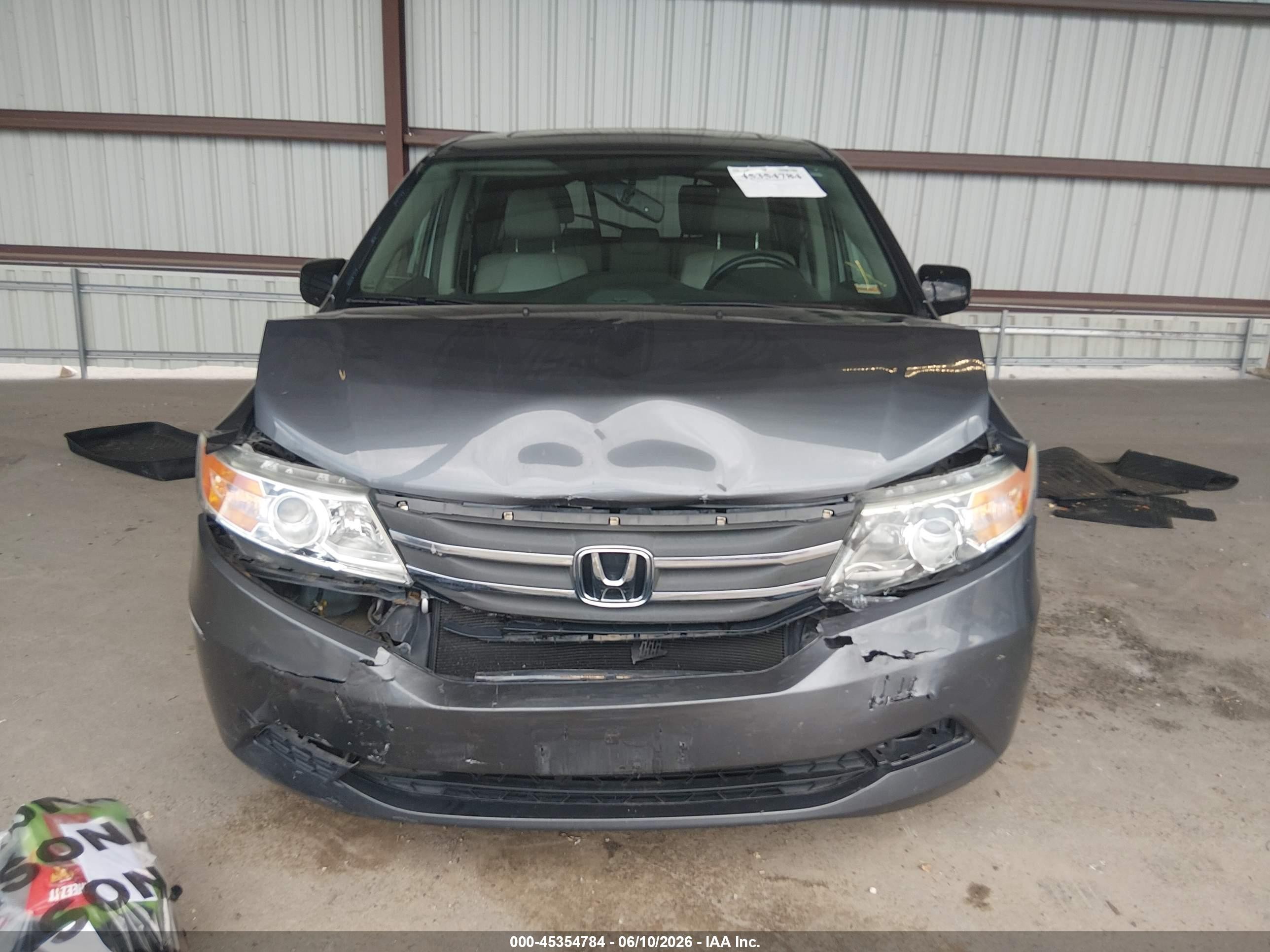 2013 Honda Odyssey Ex-l Black vin: 5FNRL5H6XDB063909