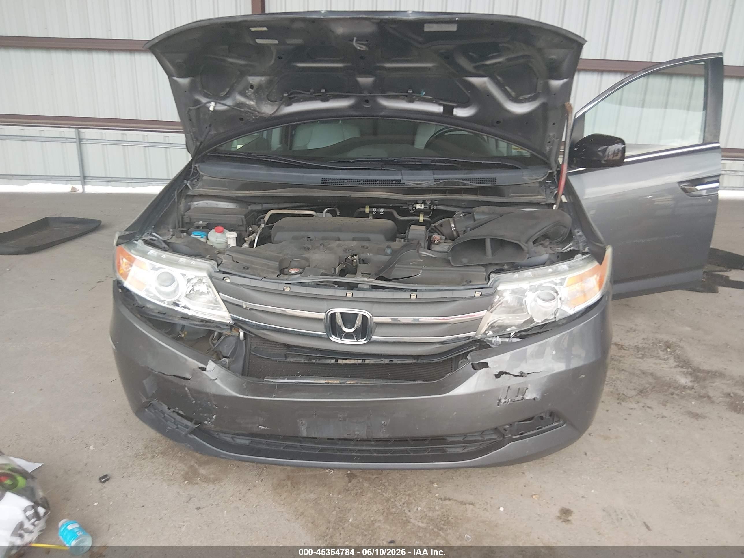 2013 Honda Odyssey Ex-l Black vin: 5FNRL5H6XDB063909