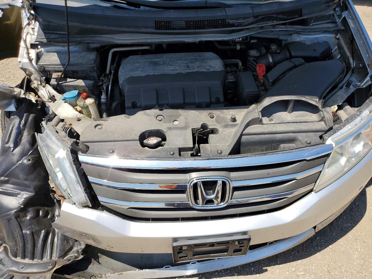 2013 Honda Odyssey Exl Silver vin: 5FNRL5H6XDB506480