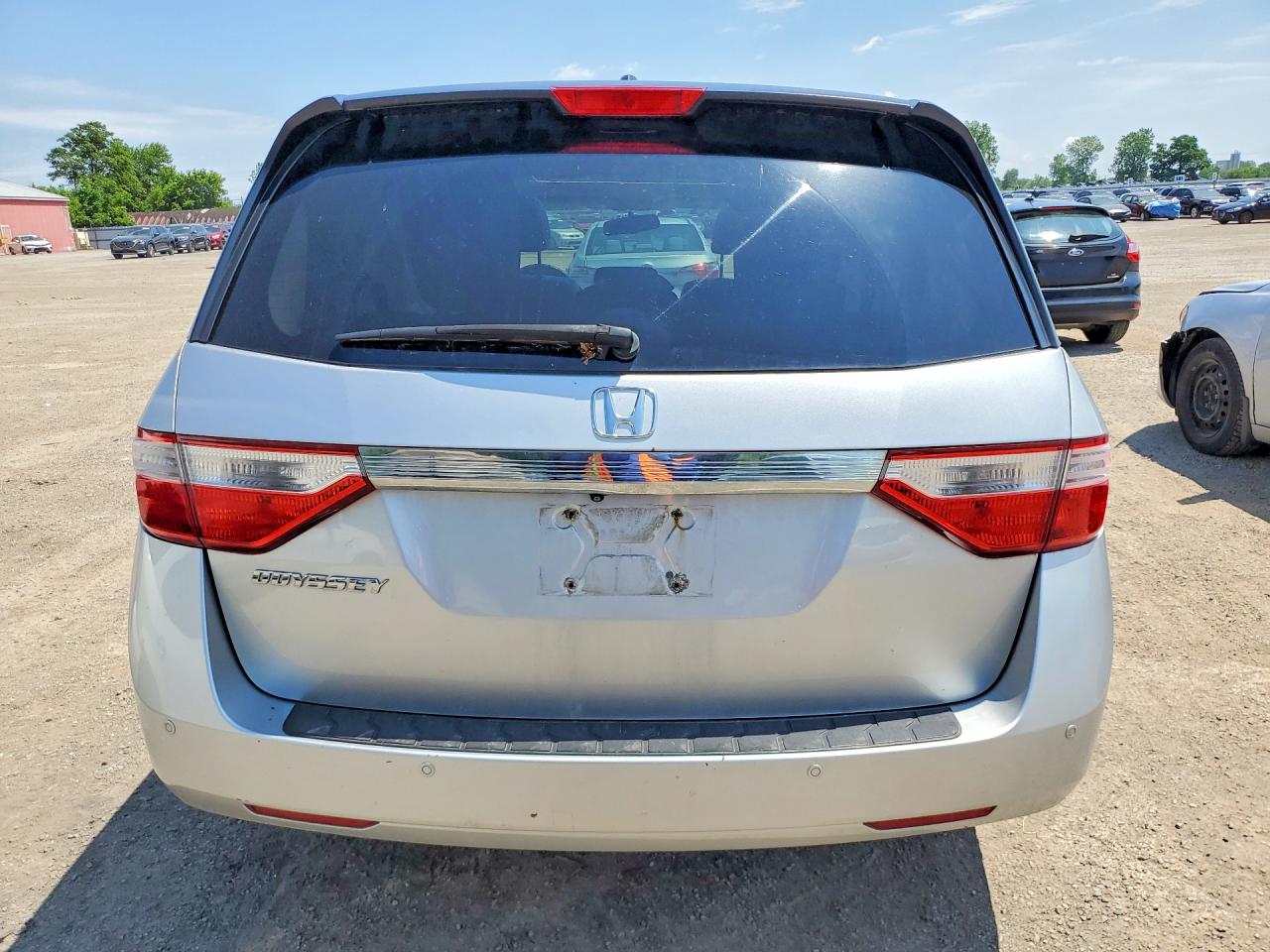 2013 Honda Odyssey Exl Silver vin: 5FNRL5H6XDB506480