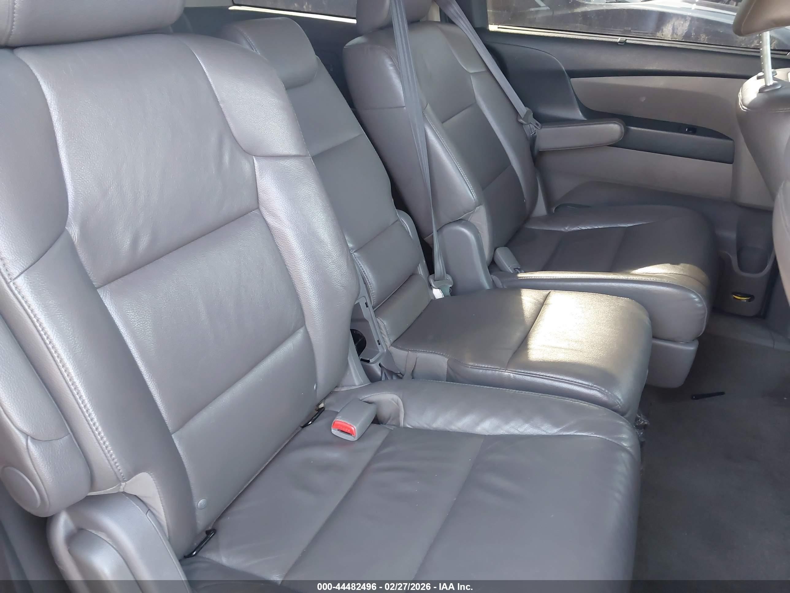 2014 Honda Odyssey Ex-l Gray vin: 5FNRL5H6XEB017398