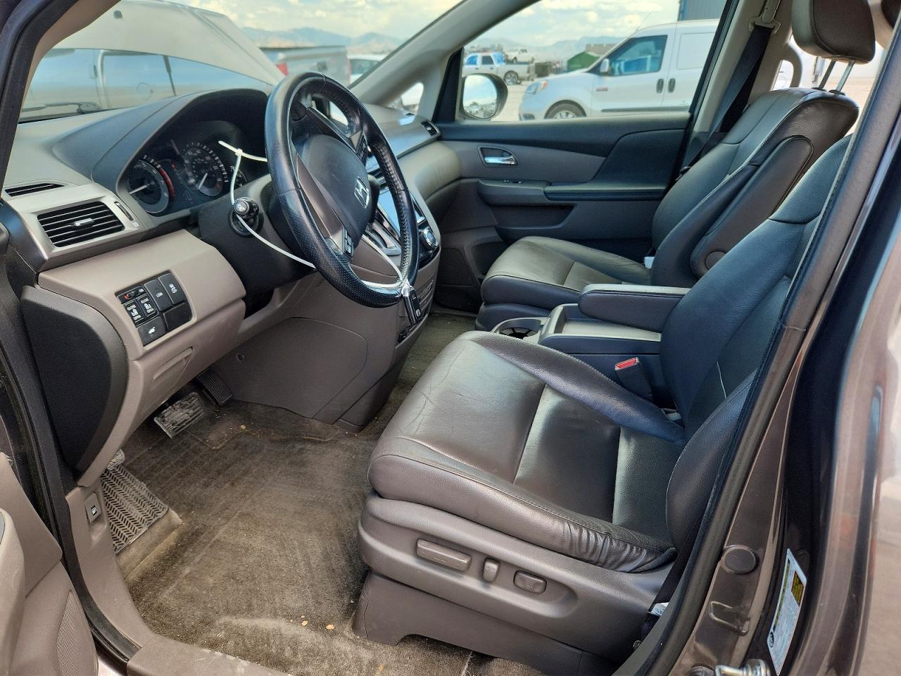 2014 Honda Odyssey Exl Gray vin: 5FNRL5H6XEB020530