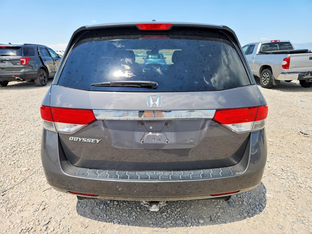 2014 Honda Odyssey Exl Gray vin: 5FNRL5H6XEB020530