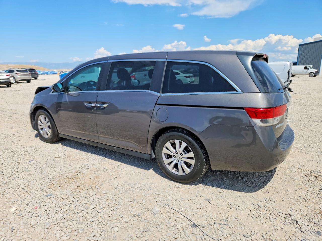 2014 Honda Odyssey Exl Gray vin: 5FNRL5H6XEB020530
