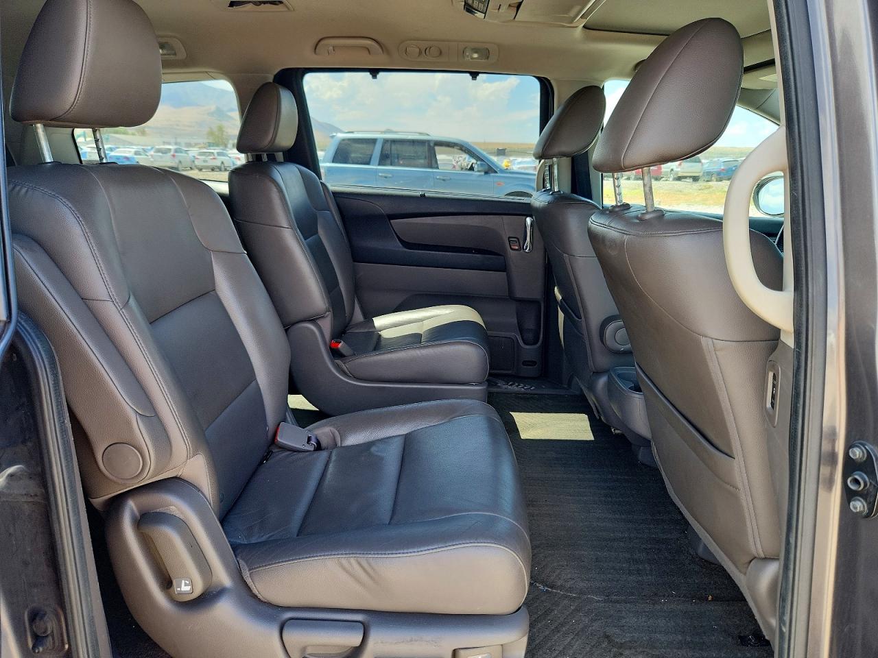 2014 Honda Odyssey Exl Gray vin: 5FNRL5H6XEB020530