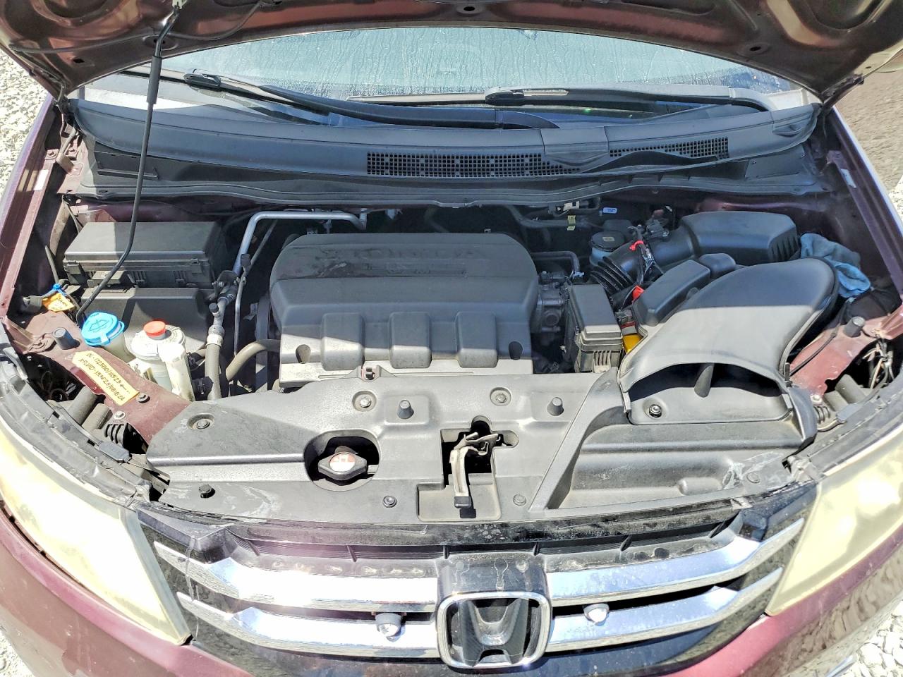 2014 Honda Odyssey Exl Maroon vin: 5FNRL5H6XEB022813