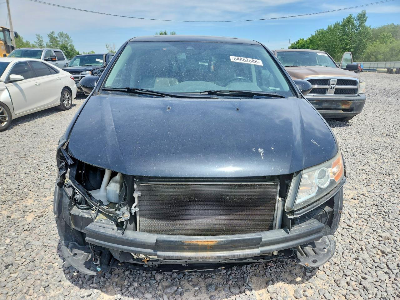 2014 Honda Odyssey Exl Black vin: 5FNRL5H6XEB039840