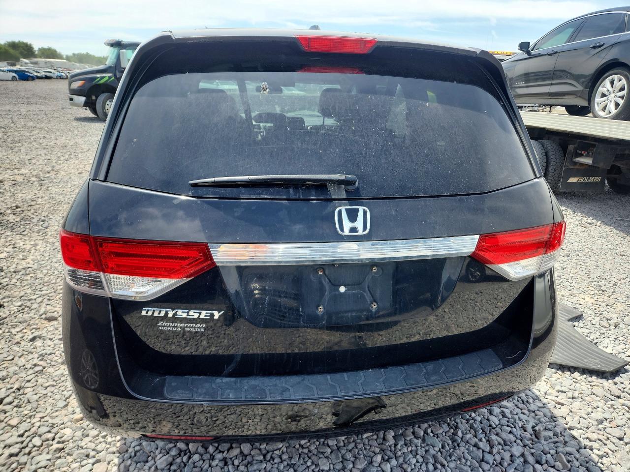 2014 Honda Odyssey Exl Black vin: 5FNRL5H6XEB039840