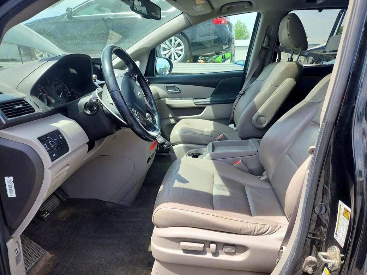 2014 Honda Odyssey Exl Black vin: 5FNRL5H6XEB039840