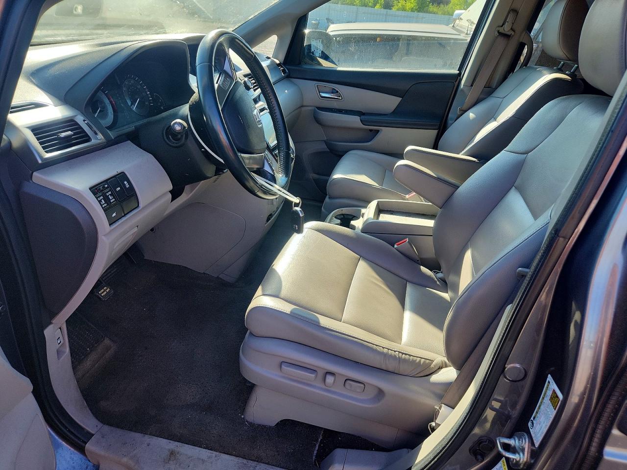 2014 Honda Odyssey Exl Silver vin: 5FNRL5H6XEB045833