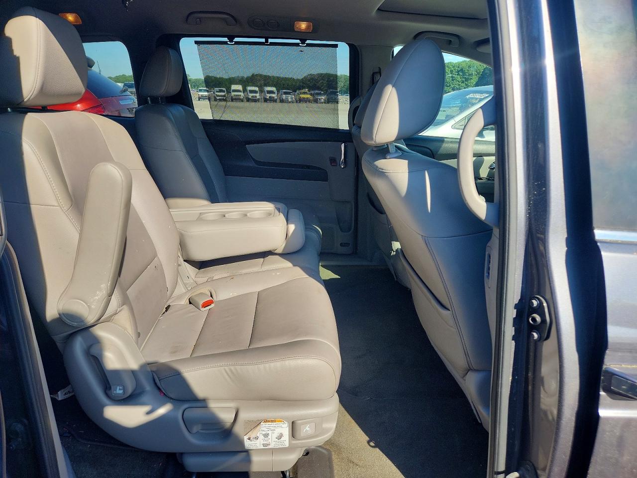 2014 Honda Odyssey Exl Silver vin: 5FNRL5H6XEB045833