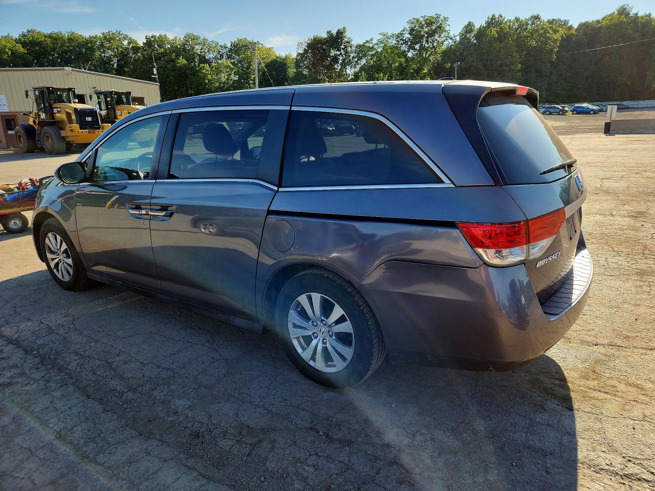 2014 Honda Odyssey Exl Серый vin: 5FNRL5H6XEB057819