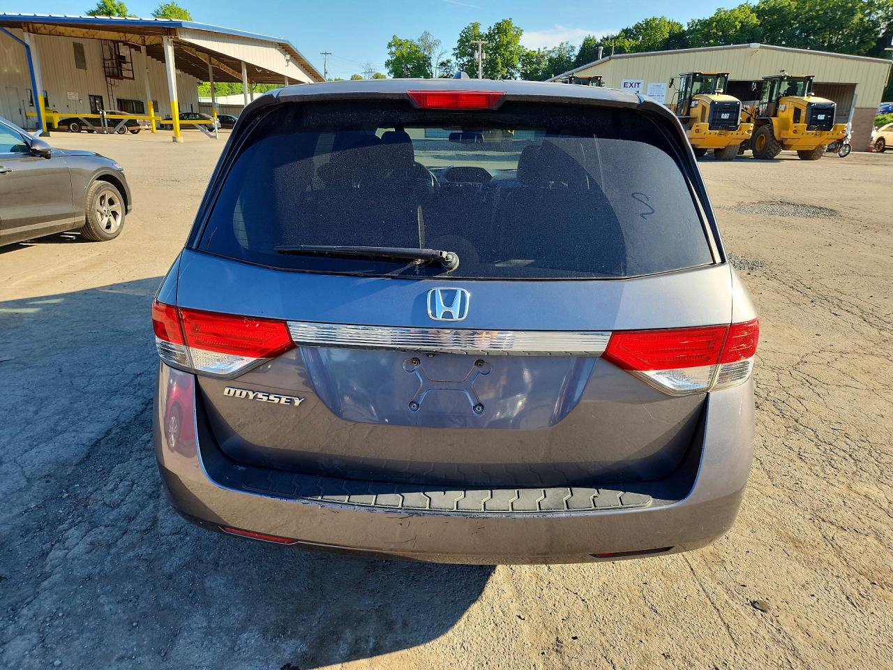 2014 Honda Odyssey Exl Серый vin: 5FNRL5H6XEB057819