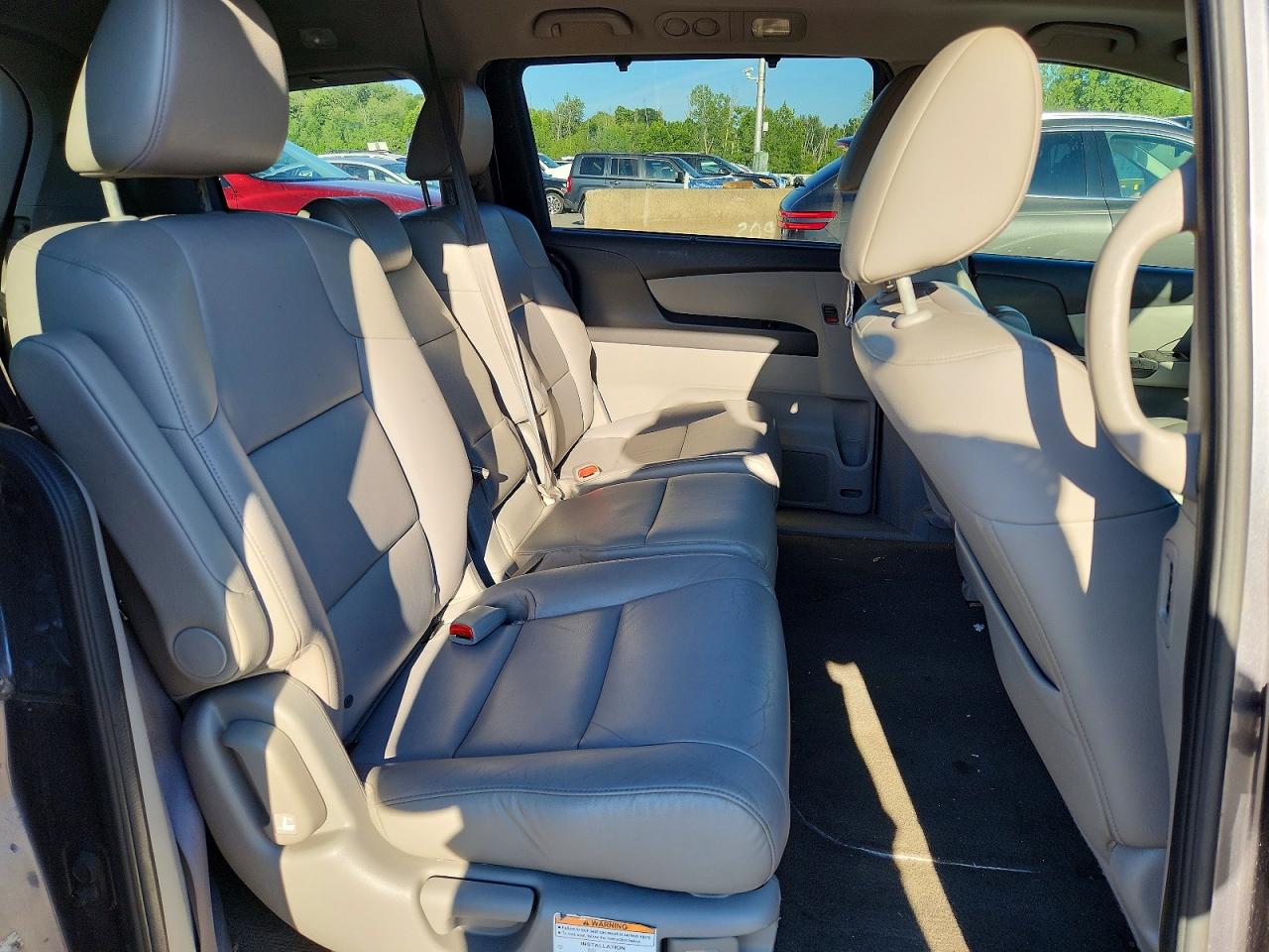 2014 Honda Odyssey Exl Серый vin: 5FNRL5H6XEB057819