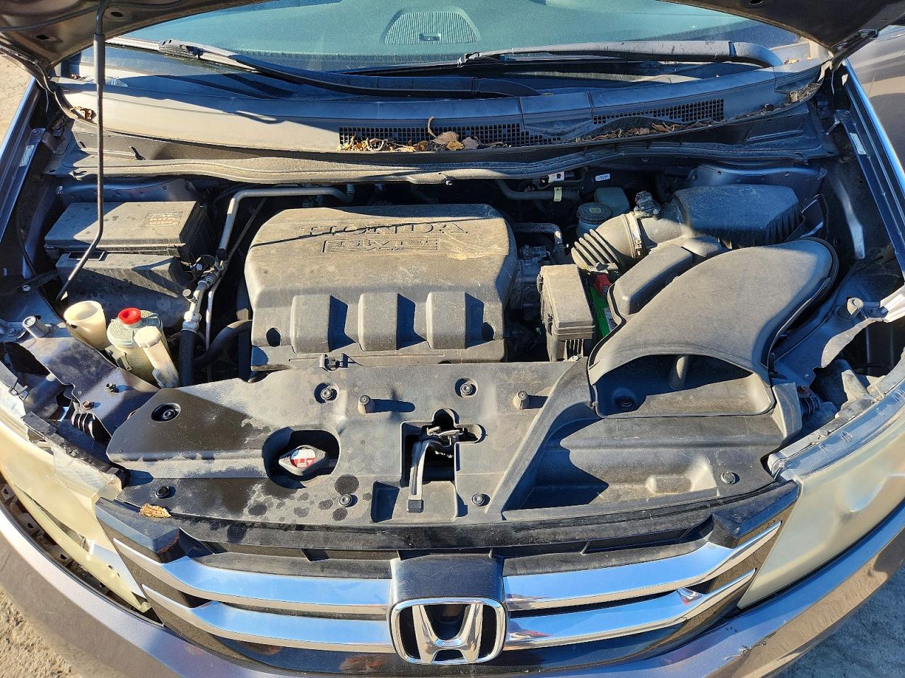 2014 Honda Odyssey Exl Серый vin: 5FNRL5H6XEB057819