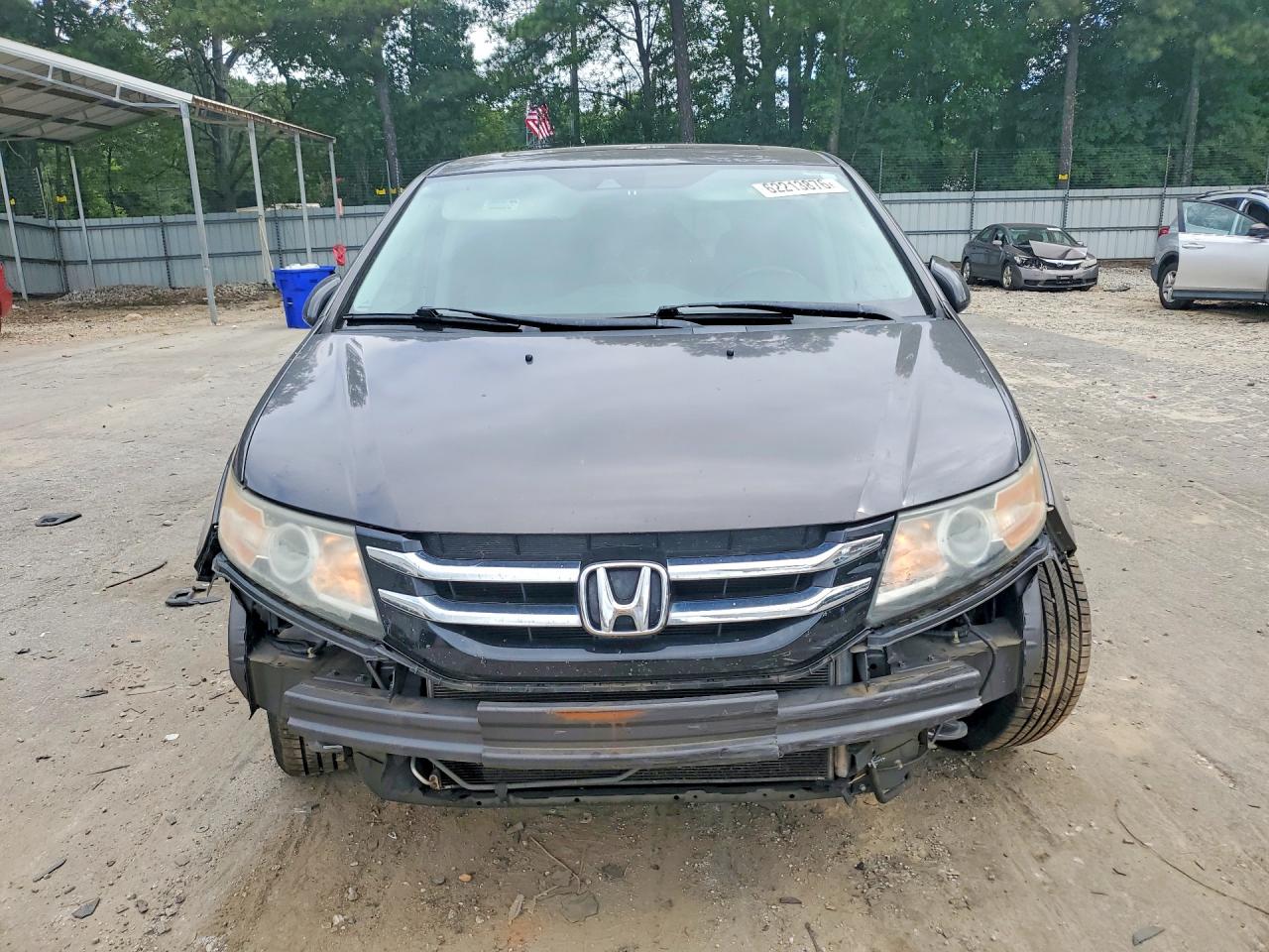 2014 Honda Odyssey Exl Gray vin: 5FNRL5H6XEB058792