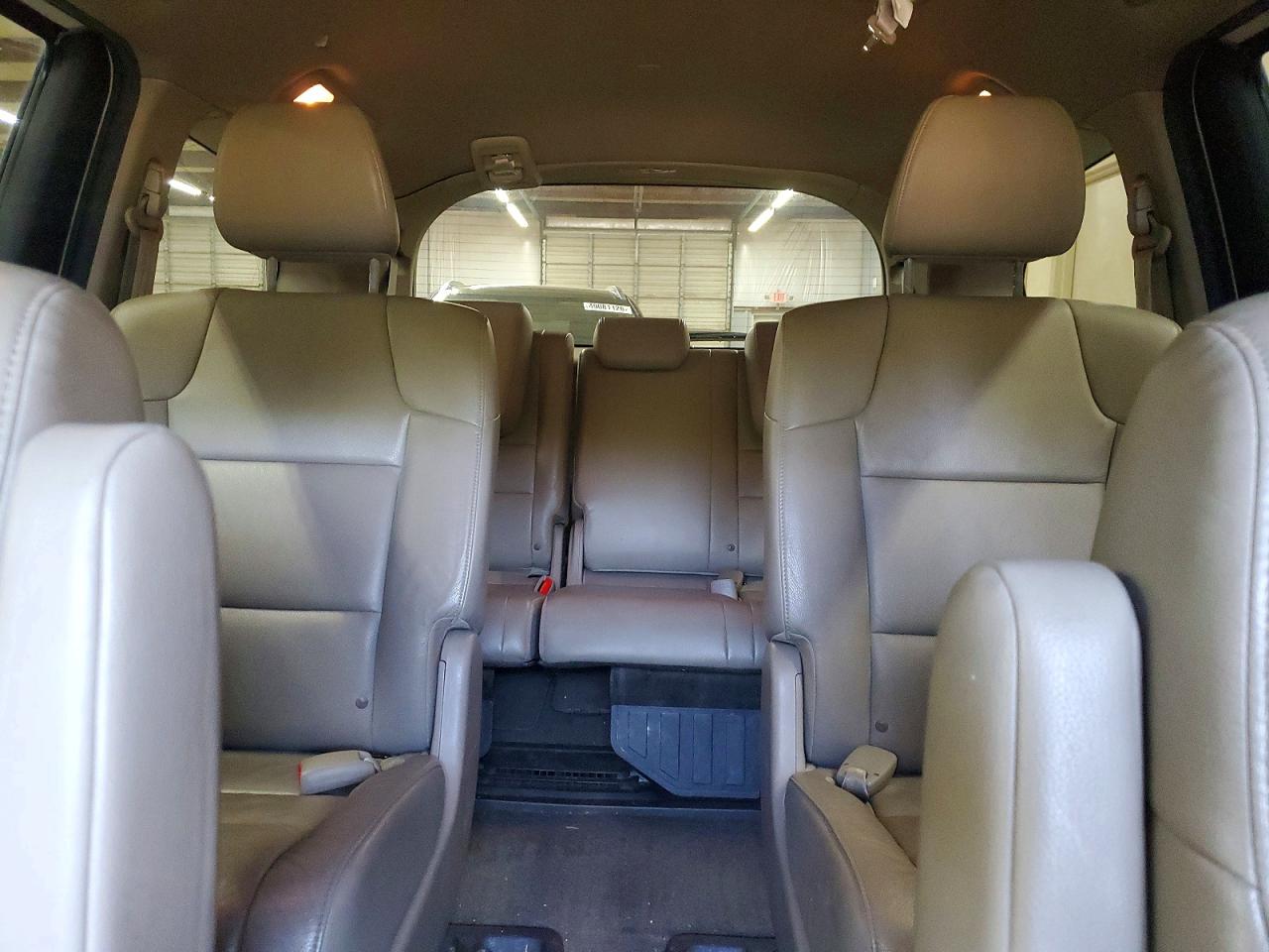 2014 Honda Odyssey Exl White vin: 5FNRL5H6XEB064124