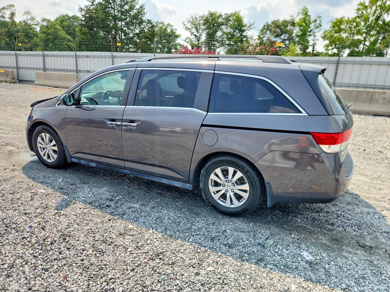 2014 Honda Odyssey Exl Gray vin: 5FNRL5H6XEB065953