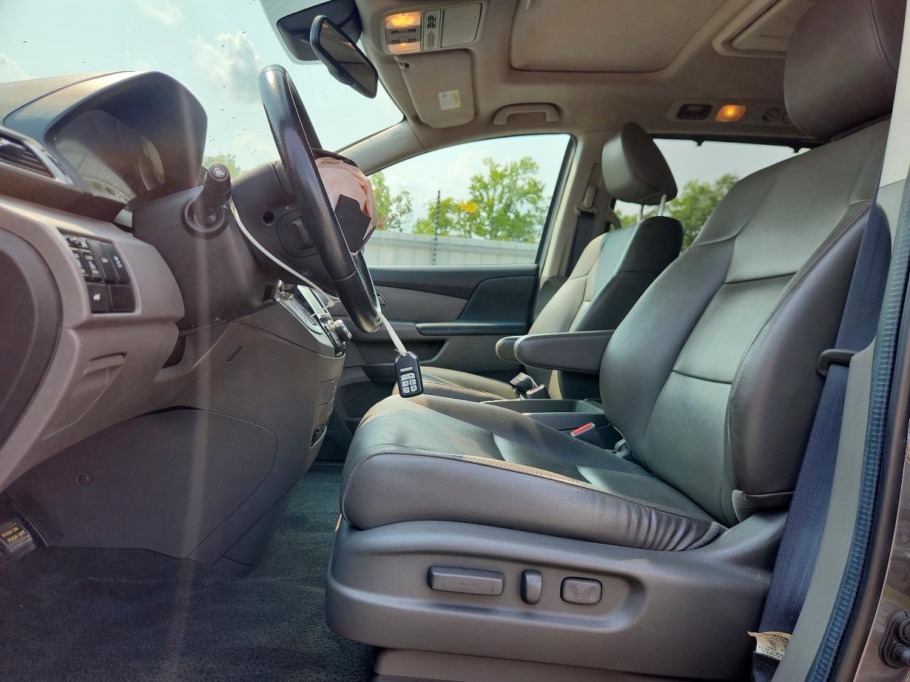 2014 Honda Odyssey Exl Gray vin: 5FNRL5H6XEB065953