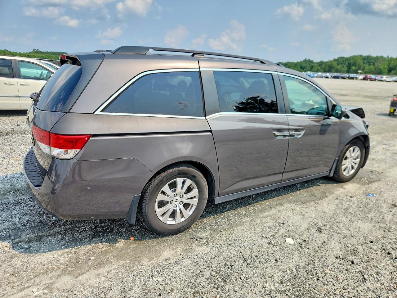 2014 Honda Odyssey Exl Gray vin: 5FNRL5H6XEB065953