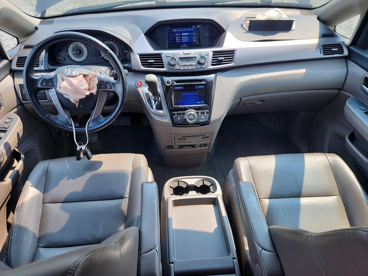 2014 Honda Odyssey Exl Gray vin: 5FNRL5H6XEB065953