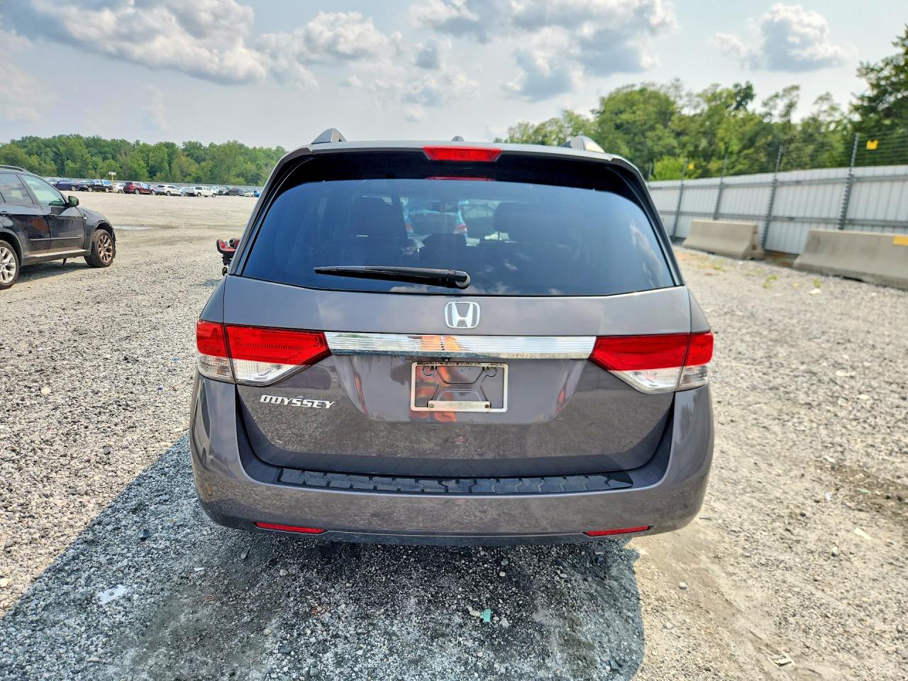 2014 Honda Odyssey Exl Gray vin: 5FNRL5H6XEB065953
