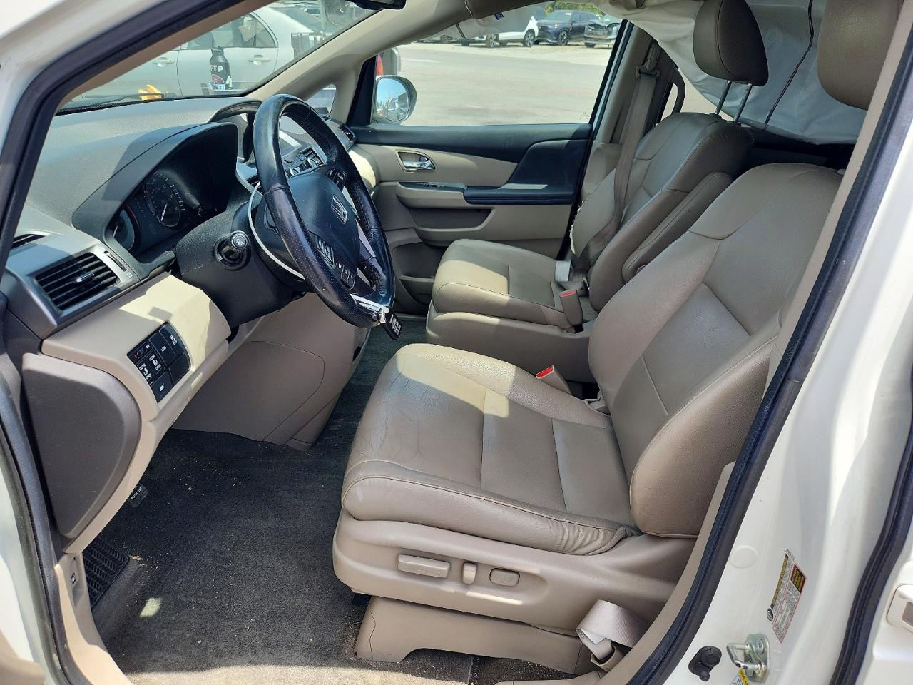 2014 Honda Odyssey Exl Белый vin: 5FNRL5H6XEB086477