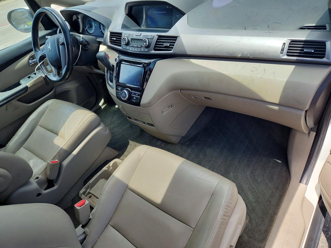 2014 Honda Odyssey Exl Белый vin: 5FNRL5H6XEB086477