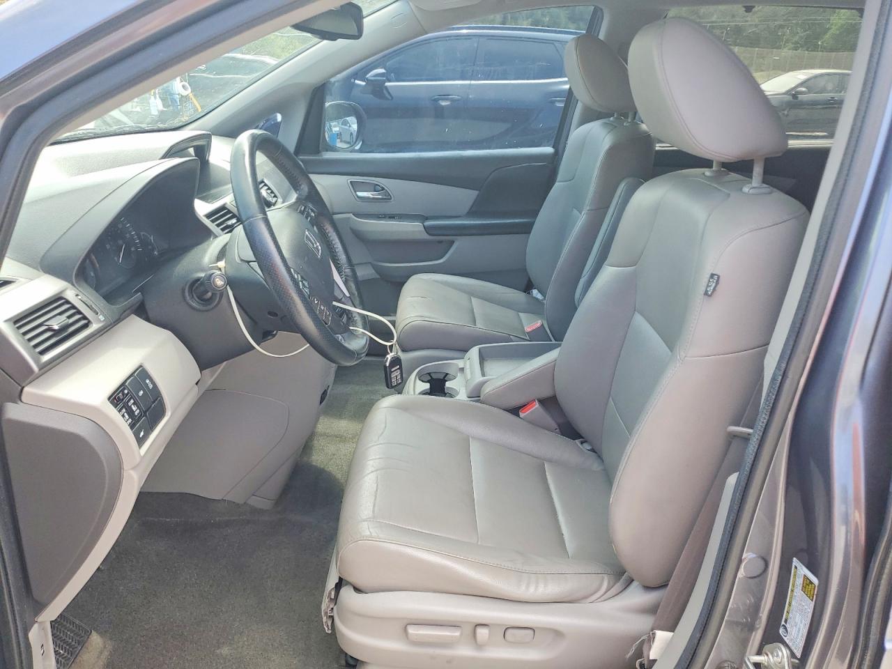 2014 Honda Odyssey Exl Gray vin: 5FNRL5H6XEB090996