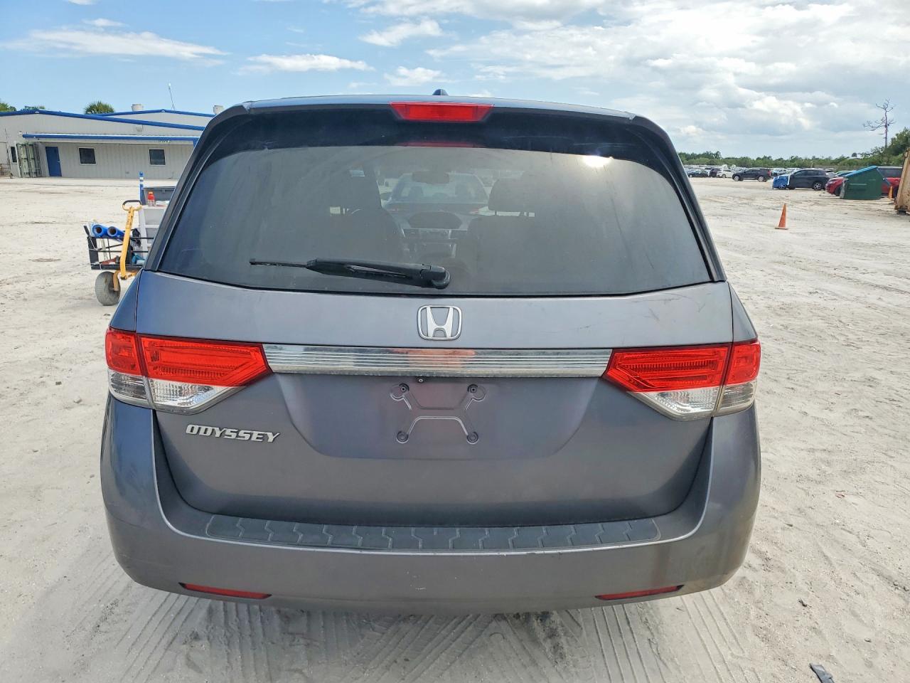 2014 Honda Odyssey Exl Gray vin: 5FNRL5H6XEB090996