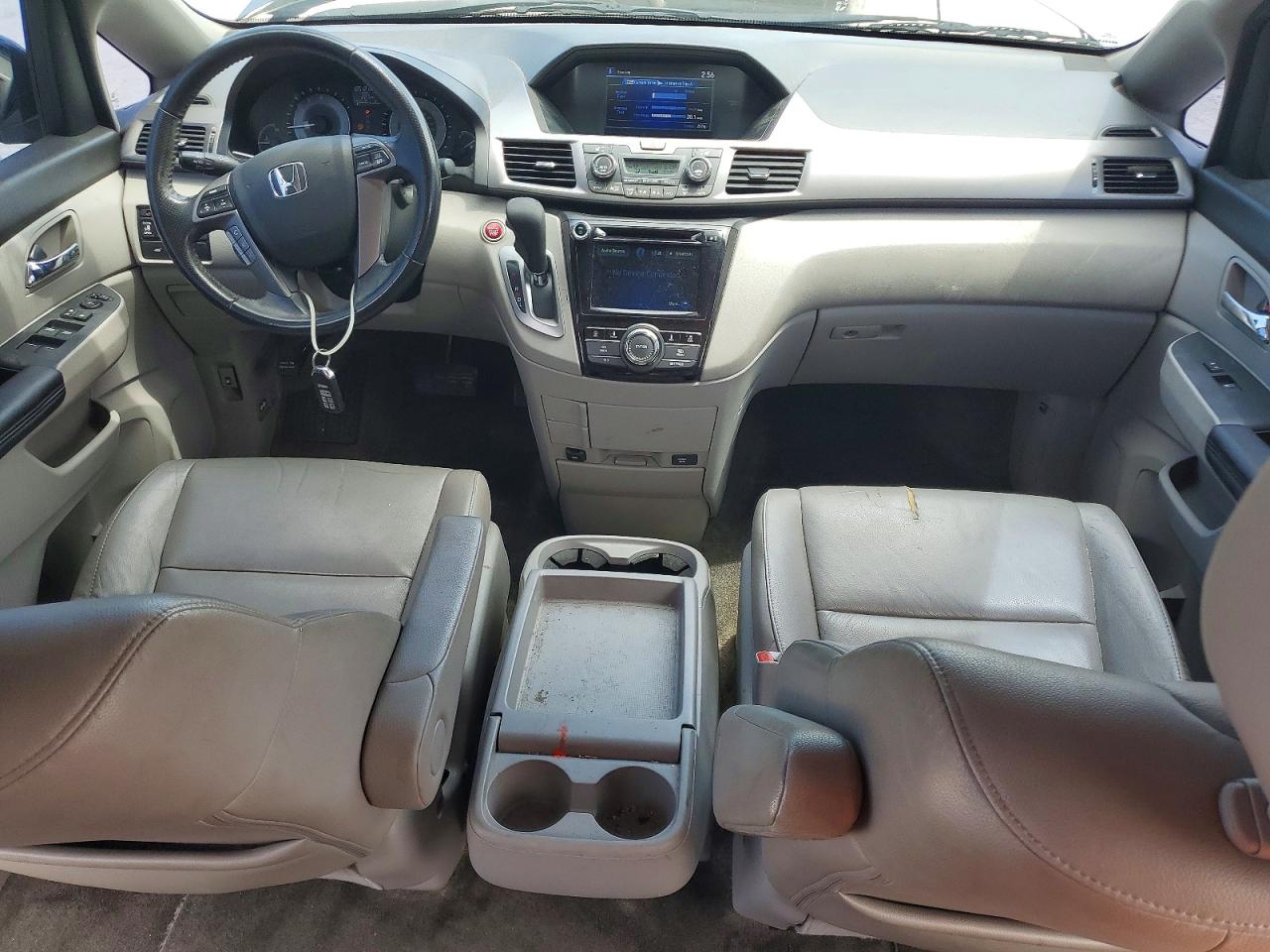 2014 Honda Odyssey Exl Gray vin: 5FNRL5H6XEB090996