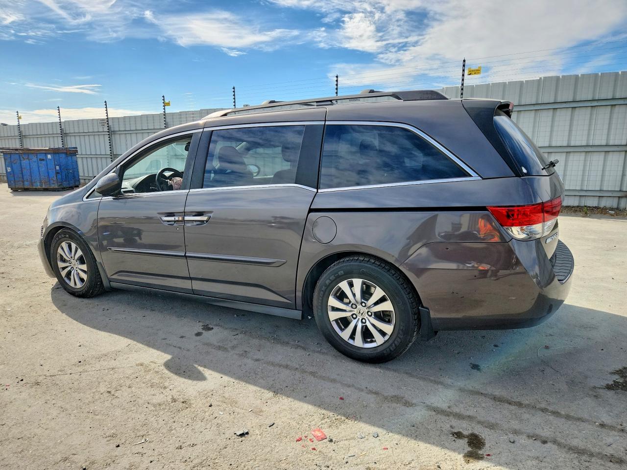 2014 Honda Odyssey Exl Charcoal vin: 5FNRL5H6XEB092408