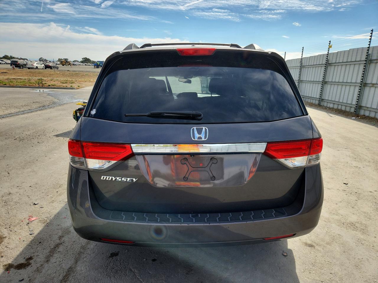 2014 Honda Odyssey Exl Charcoal vin: 5FNRL5H6XEB092408