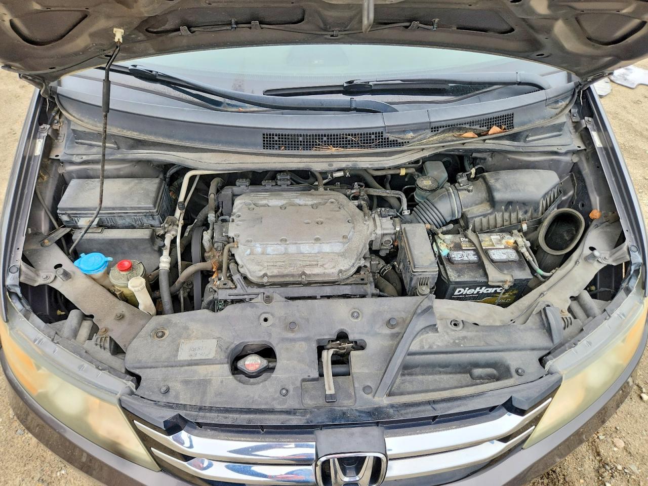 2014 Honda Odyssey Exl Серый vin: 5FNRL5H6XEB093090