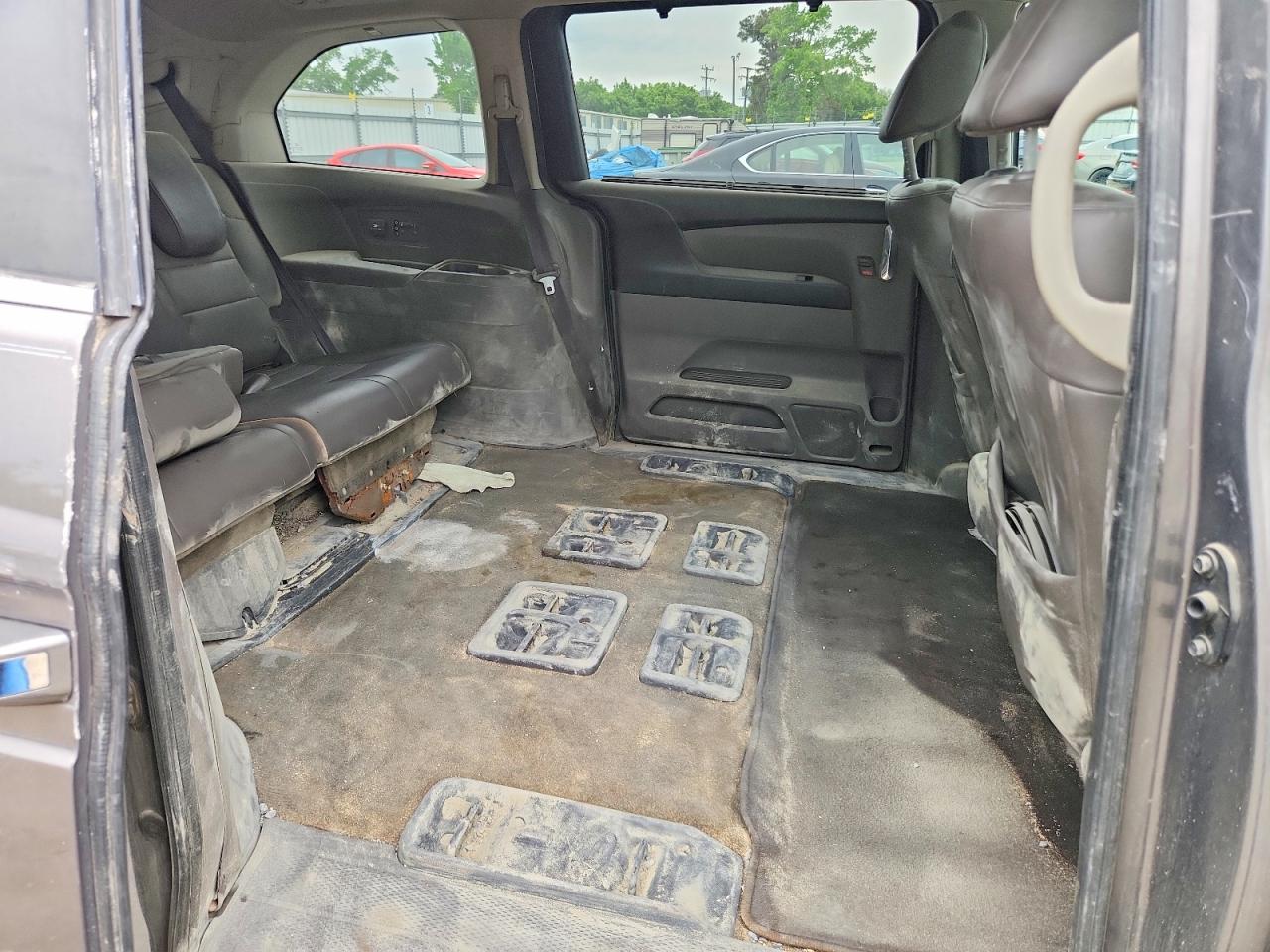 2014 Honda Odyssey Exl Серый vin: 5FNRL5H6XEB093090