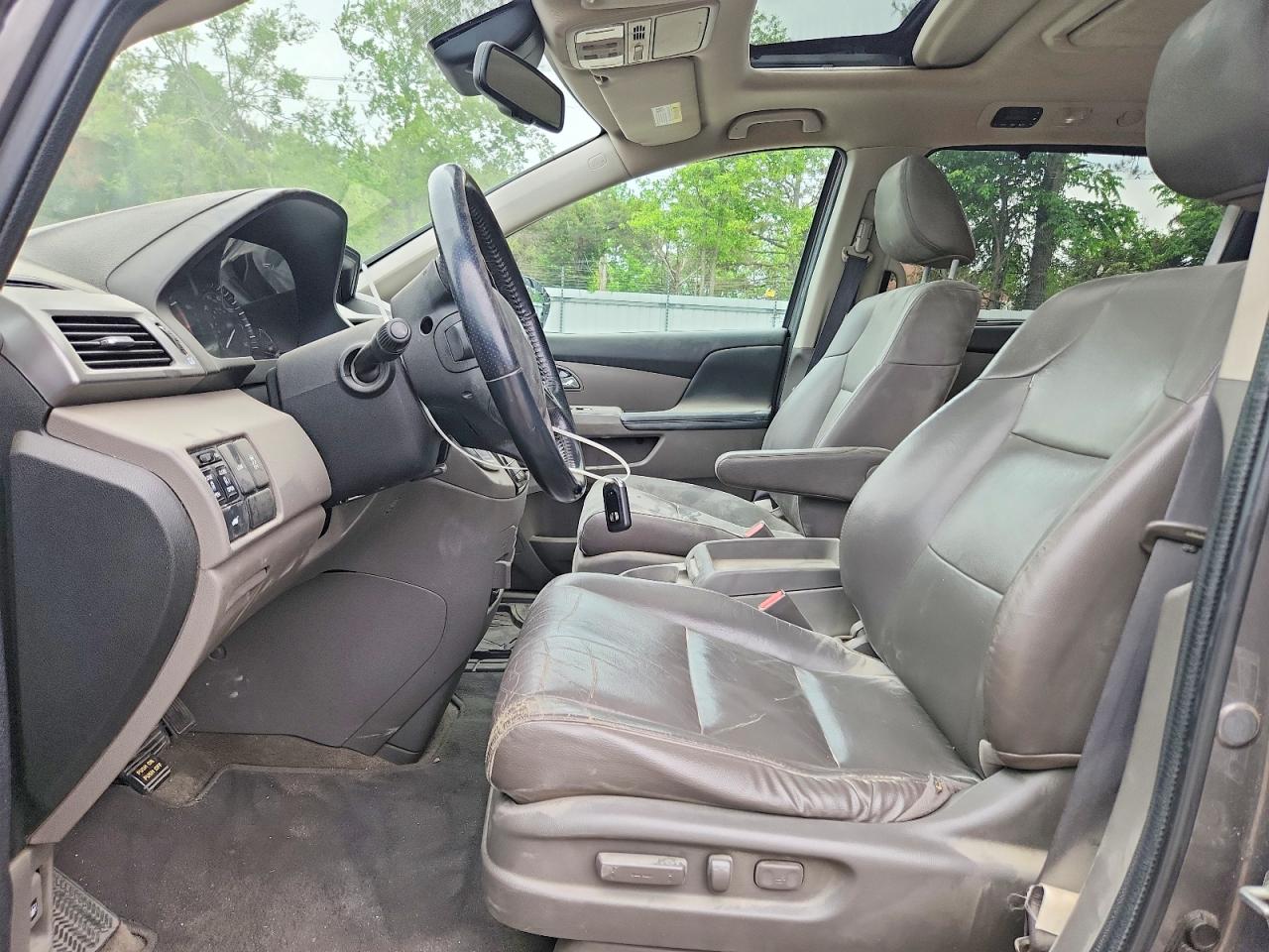 2014 Honda Odyssey Exl Серый vin: 5FNRL5H6XEB093090
