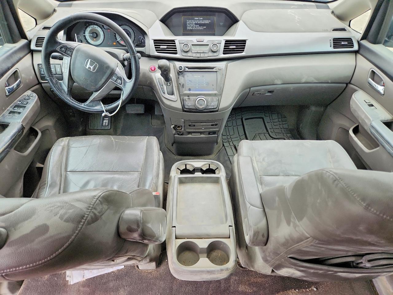 2014 Honda Odyssey Exl Серый vin: 5FNRL5H6XEB093090