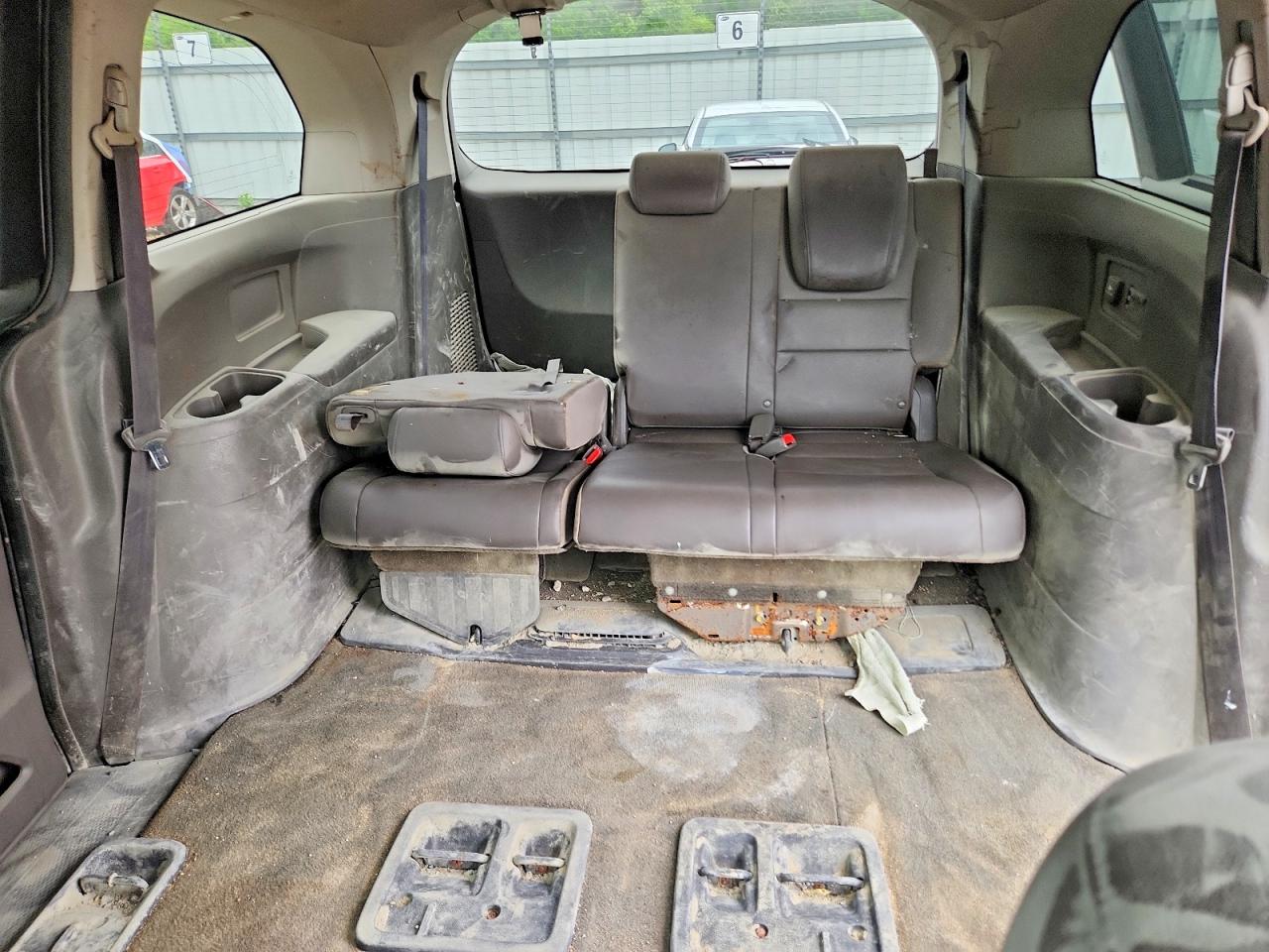 2014 Honda Odyssey Exl Серый vin: 5FNRL5H6XEB093090