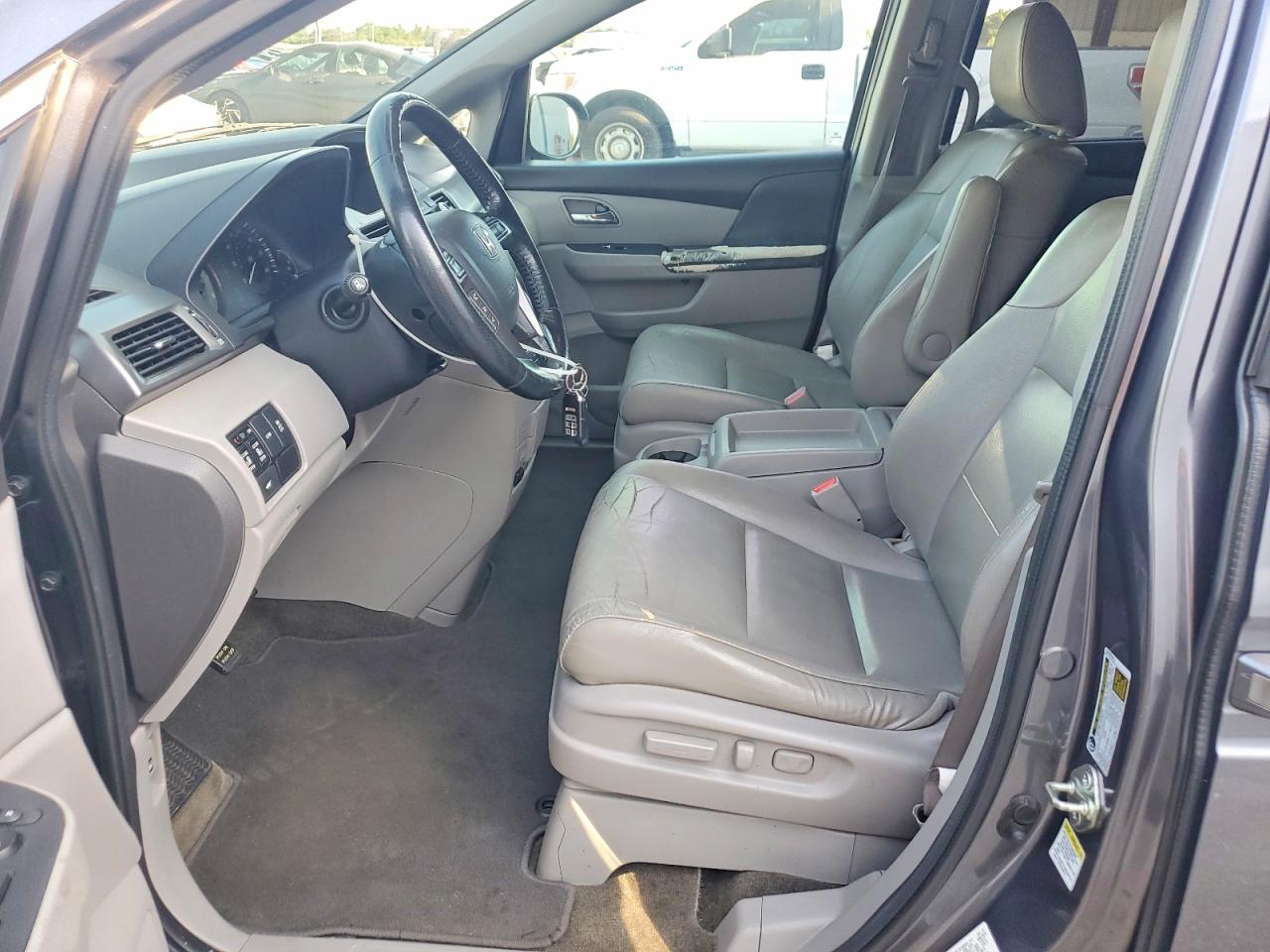 2014 Honda Odyssey Exl Gray vin: 5FNRL5H6XEB096054