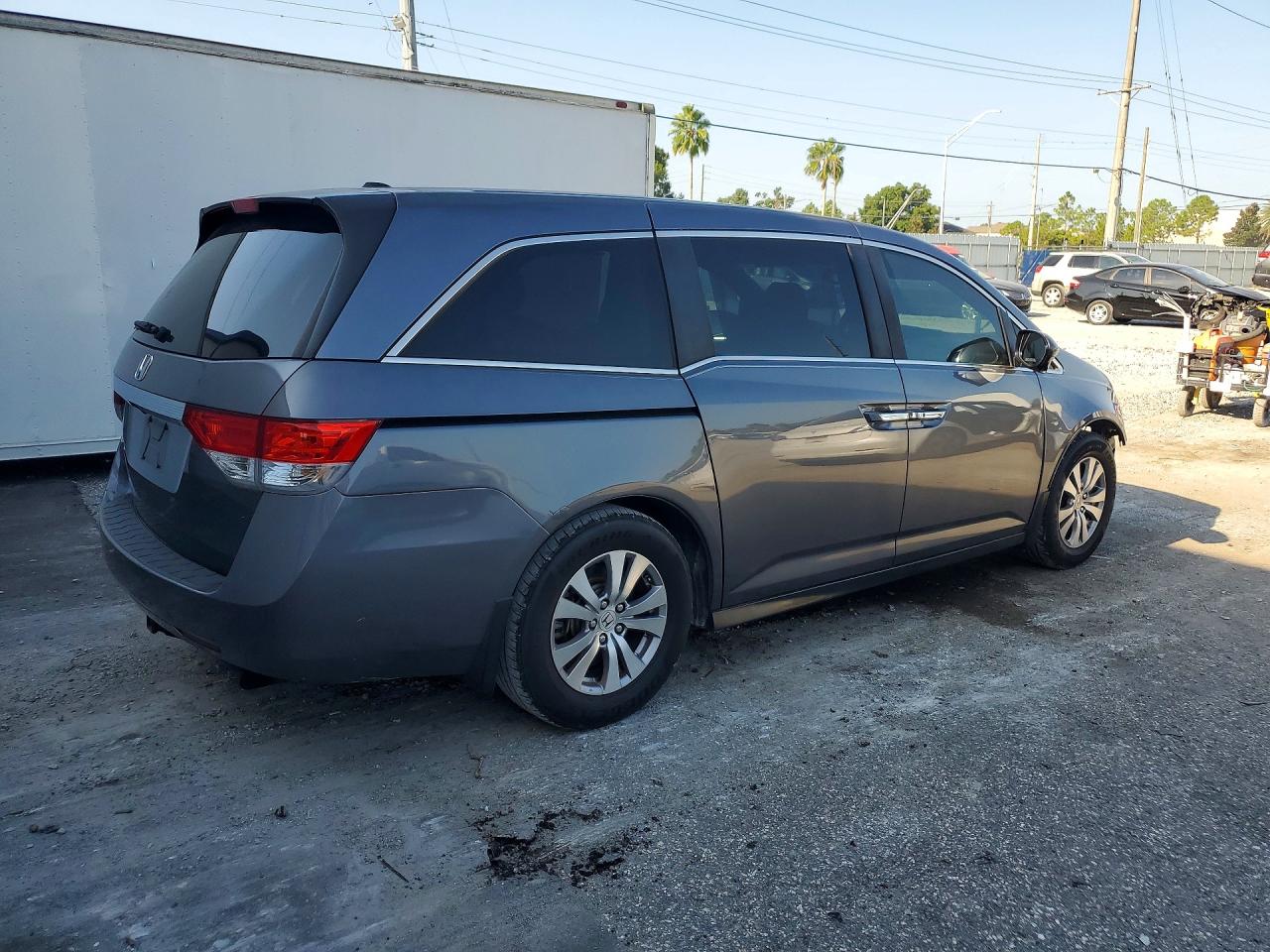 2014 Honda Odyssey Exl Gray vin: 5FNRL5H6XEB096054